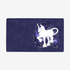 Galaxy Unicorn Playmat - InvertSilhouette - Mockup