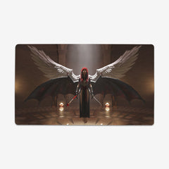 Above & Below Thin Desk Mat - Ithius Eiros - Mockup