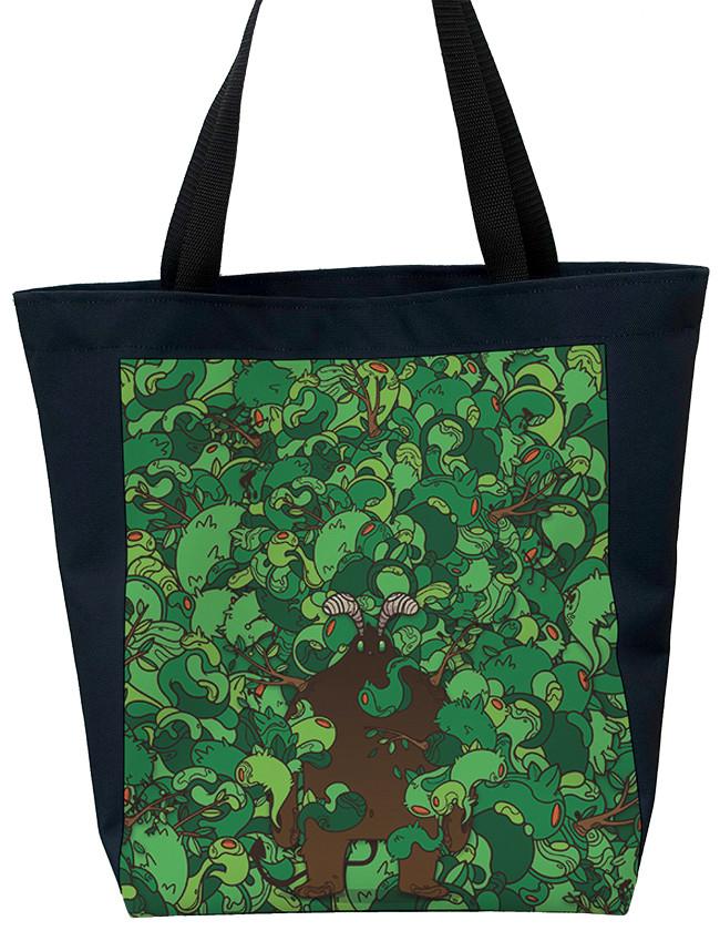 Forest Demon Day Tote - JThree Concepts - Mockup