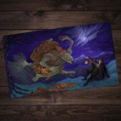 The Pilgrim and the Troll Witch Playmat