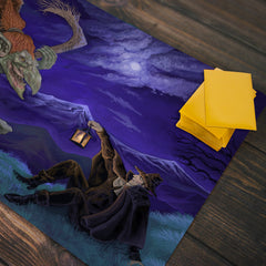 The Pilgrim and the Troll Witch Playmat