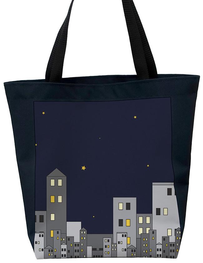 Midnight City Day Tote - Janelle Butler - Mockup
