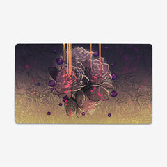 Gold and Purple Roses Playmat - Jennie Nichols - Mockup