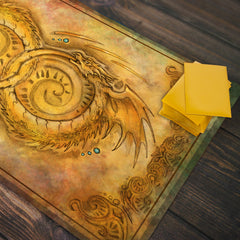 Coiled Oracle Playmat