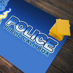 Police Box Playmat