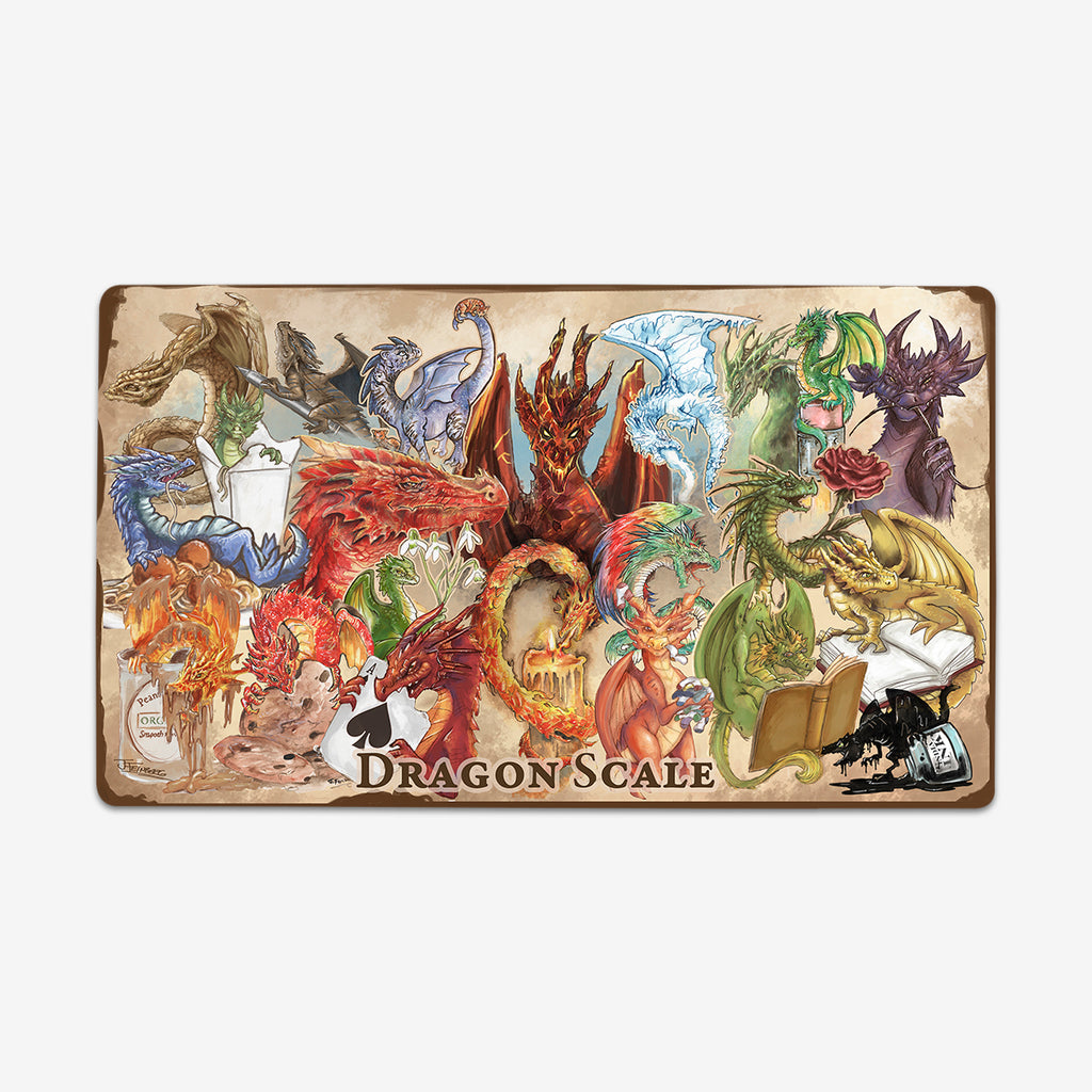 Scale of Dragons Playmat