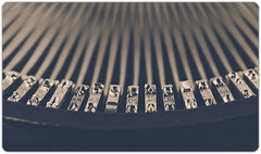 Vintage Typewriter Playmat - Jessica Torres - Mockup