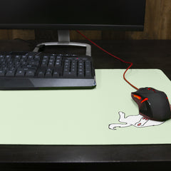Relaxed Cat Thin Desk Mat