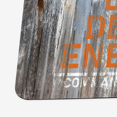 Big Deck Energy Playmat - Jonathan Perrin - Corner - AgedWood