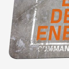 Big Deck Energy Playmat - Jonathan Perrin - Corner - Concrete
