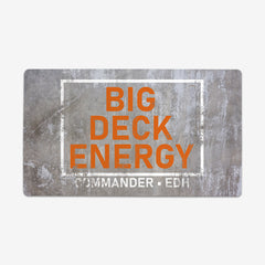 Big Deck Energy Playmat - Jonathan Perrin - Mockup - Concrete