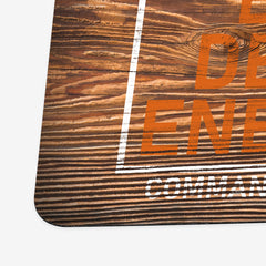 Big Deck Energy Playmat - Jonathan Perrin - Corner - NaturalWood