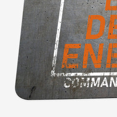 Big Deck Energy Playmat - Jonathan Perrin - Corner - RoughMetal
