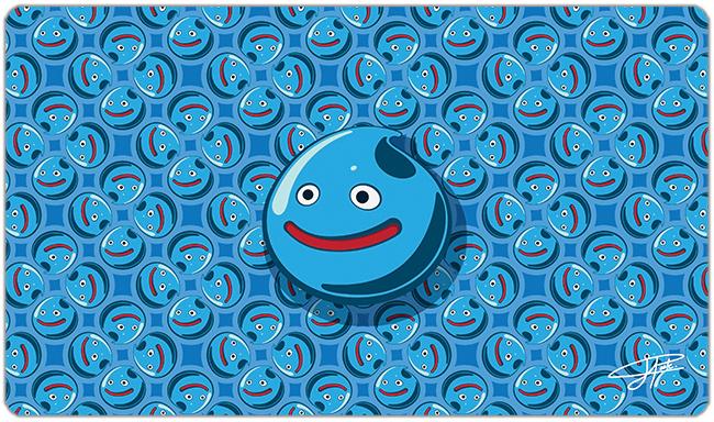 Blue Slime Playmat - Jordan Poole - Mockup