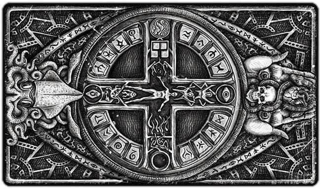 The Shoal Playmat - Jordan Poole - Mockup