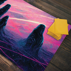 Stoic Space Columns Playmat
