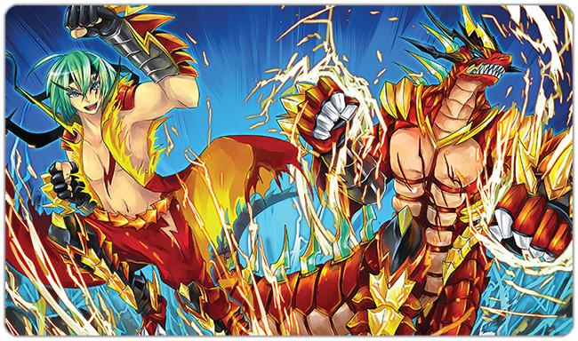 Thunder Bros Playmat - Chiro - Mockup