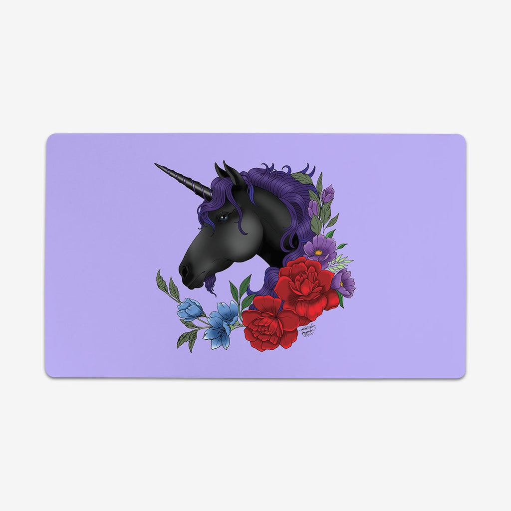 Black Unicorn Playmat