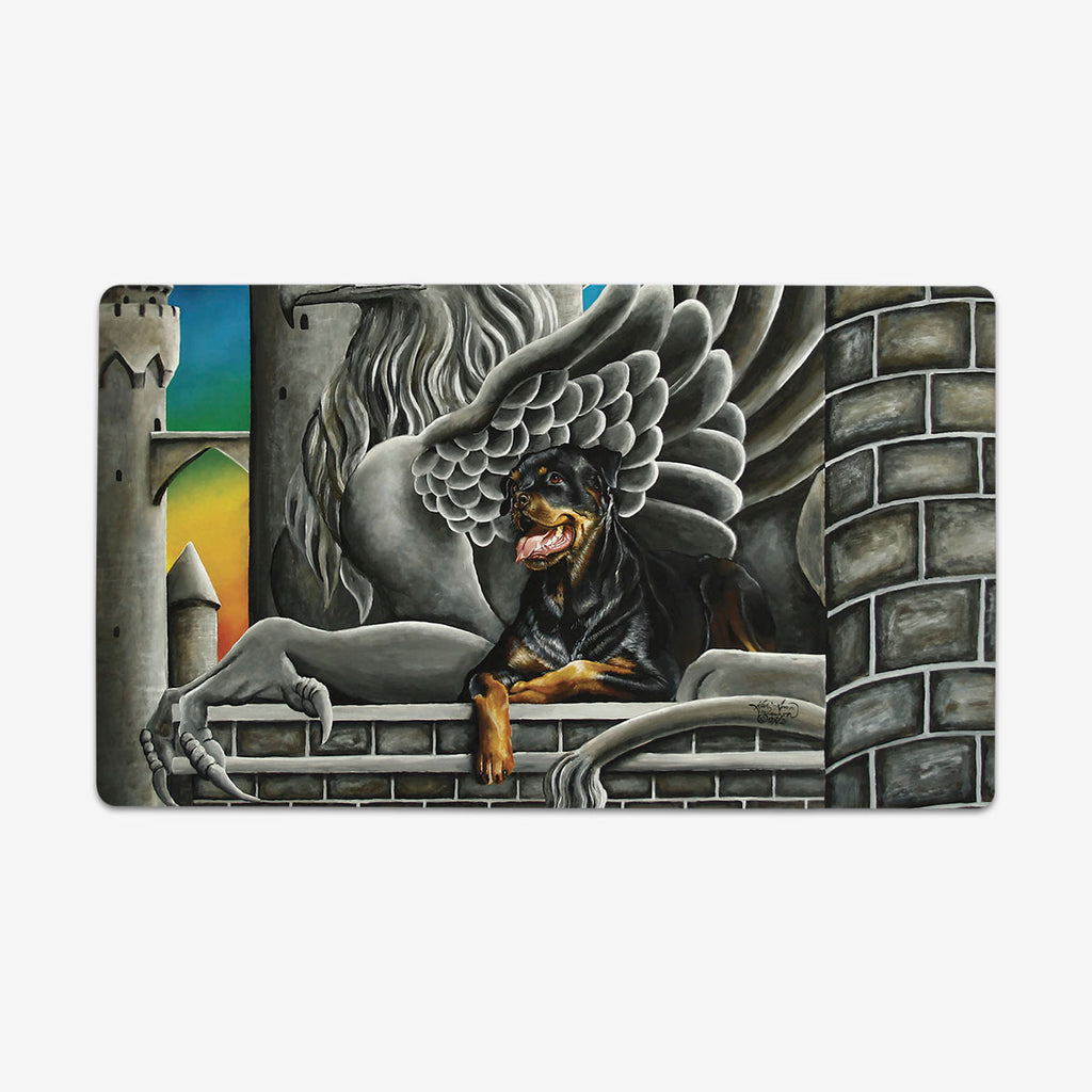 Castle Rottweiler Playmat