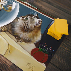 Lydia And The Hippocampus Playmat