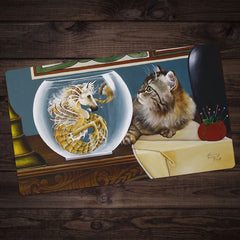 Lydia And The Hippocampus Playmat