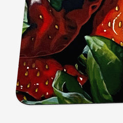 Summer Strawberries Playmat - Kim Testone - Corner