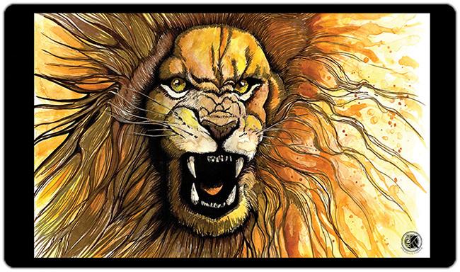 Lion's Roar Playmat - King Productions - Mockup