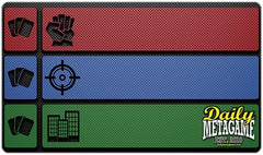 Daily Metagame Versus Playmat - Kirk Buckendorf - Mockup - Left