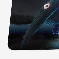 Angel of Nightmares and Horrors Playmat - Kyle Pearson - Corner