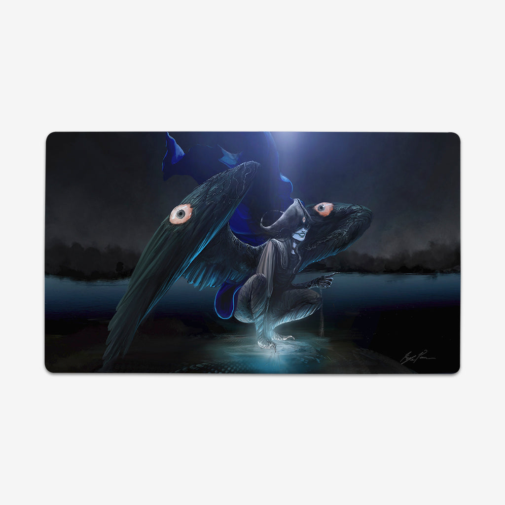 Angel of Nightmares and Horrors Playmat - Kyle Pearson - Mockup