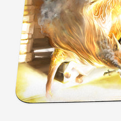 Fire Fox Blade Wielder Playmat - Kyle Pearson - Corner