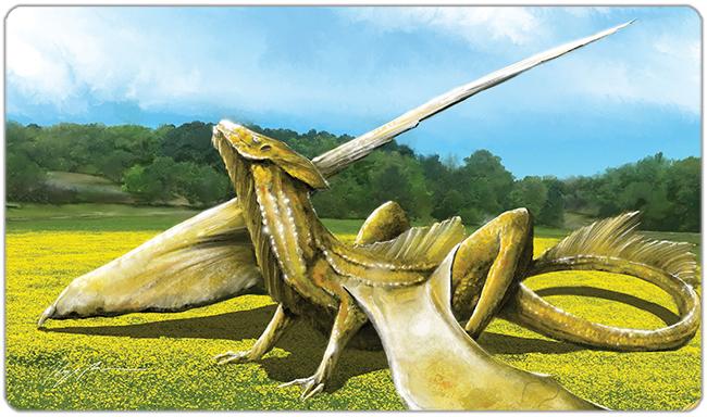 ellow Dragon Playmat - Kyle Pearson - Mockup