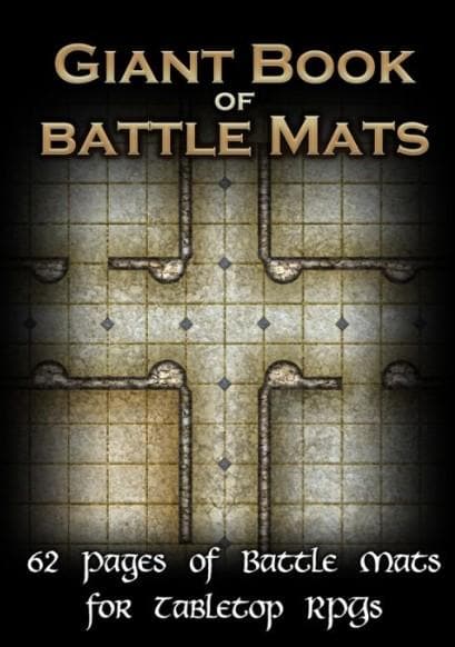 Giant Book of Battle Mats - Inked Gaming - Front