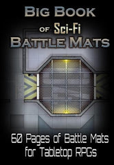 Big Book of Sci-Fi Battle Mats - Inked Gaming - Front