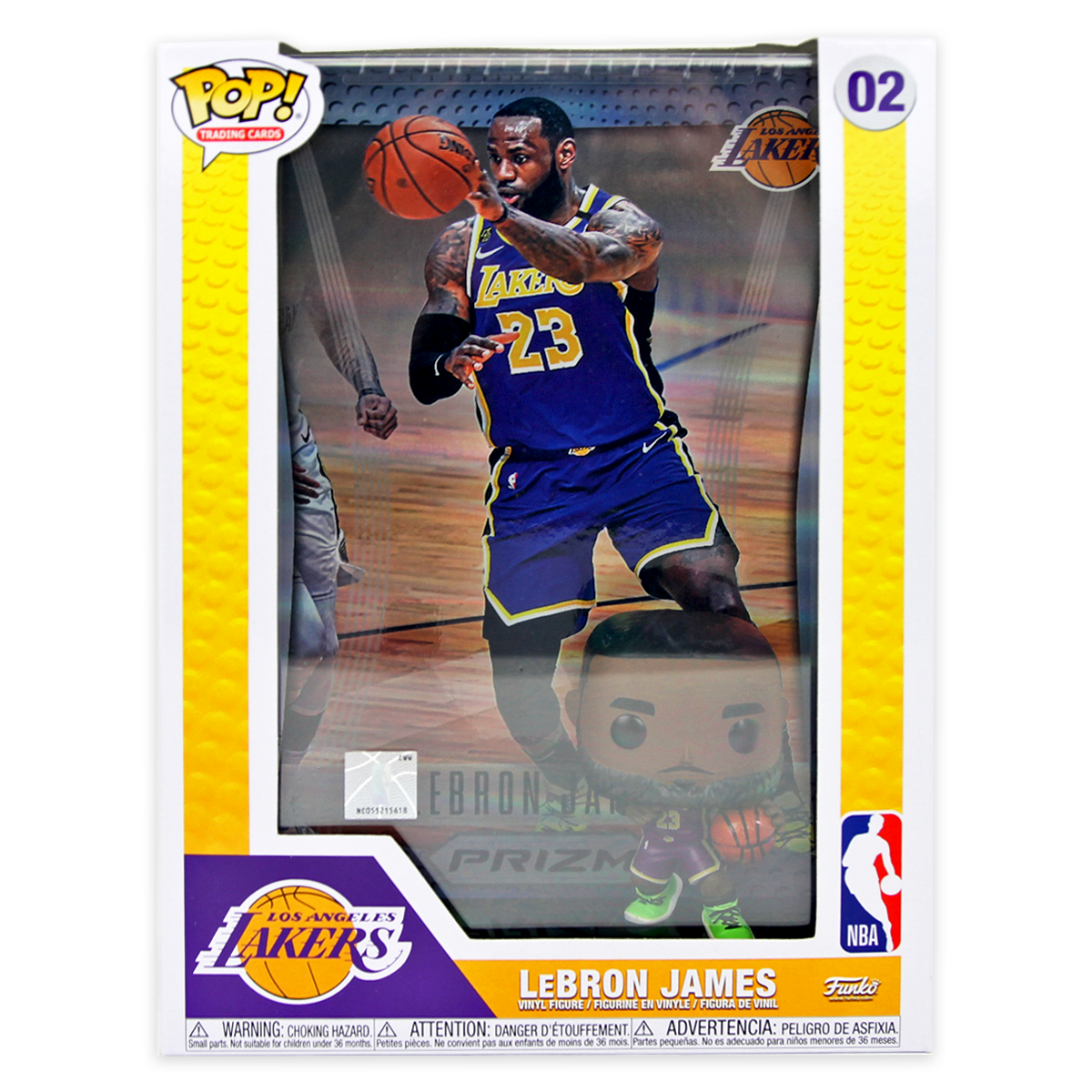 Funko Pop! Trading Lebron James Angeles Lakers (02) – Inked Gaming