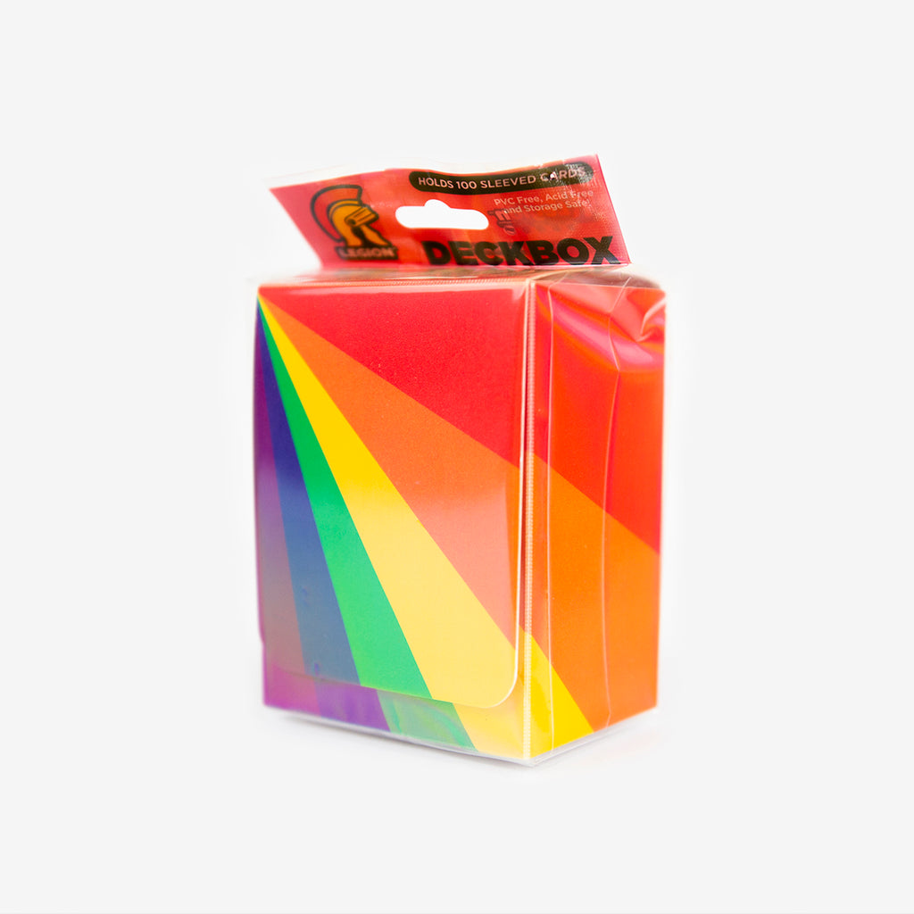 Rainbow Deck Box - Legion Supplies - Deck Box