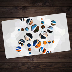 Abstract Sunset Playmat
