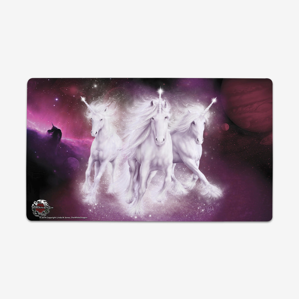 Cosmic Unicorns Playmat