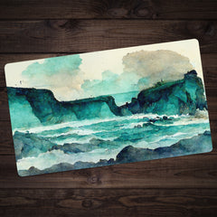 Cliffs over the Sea Playmat