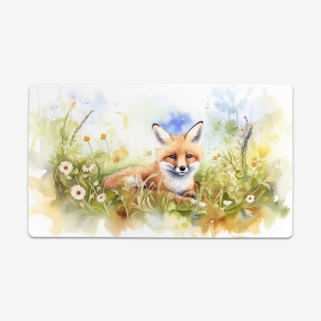 Fox and Flowers Playmat