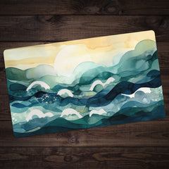 Ocean Sunset Playmat