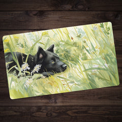 Patient Puppy Playmat