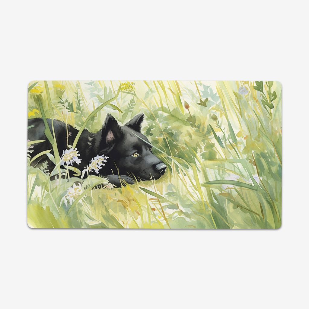 Patient Puppy Playmat