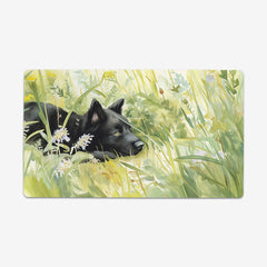 Patient Puppy Playmat