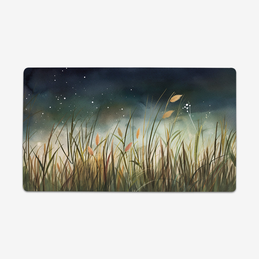 Tall Grasses at Night Playmat