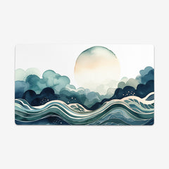 Watercolor Waves Playmat