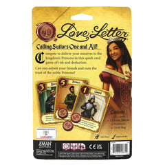 Love Letter (New Edition with Bag) - Asmodee USA - Back