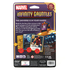 Infinity Gauntlet: A Love Letter Game - Asmodee USA - Back