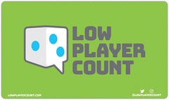 Low Player Count Playmat - Low Player Count - Mockup - Green
