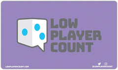 Low Player Count Playmat - Low Player Count - Mockup - Purple